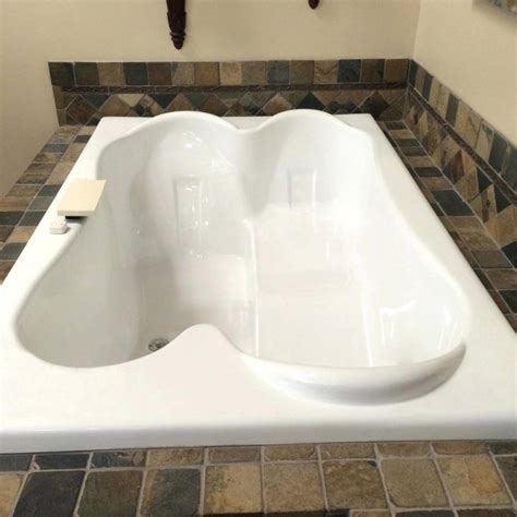 Delivery was professional but note unless you pay for the special delivery service, you are not going to get time to inspect an item before the. Two Person Bathtub Bathtubs For A Romantic Couple Soaking ...