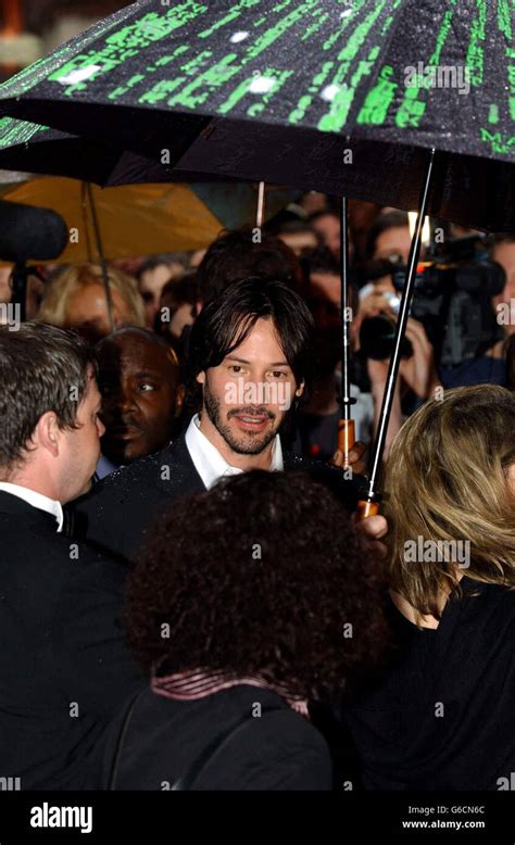 Keanu Reeves Matrix Reloaded Stockfotografie Alamy