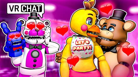 Chica Visits Freddy And Funtime Freddy In Vrchat Youtube