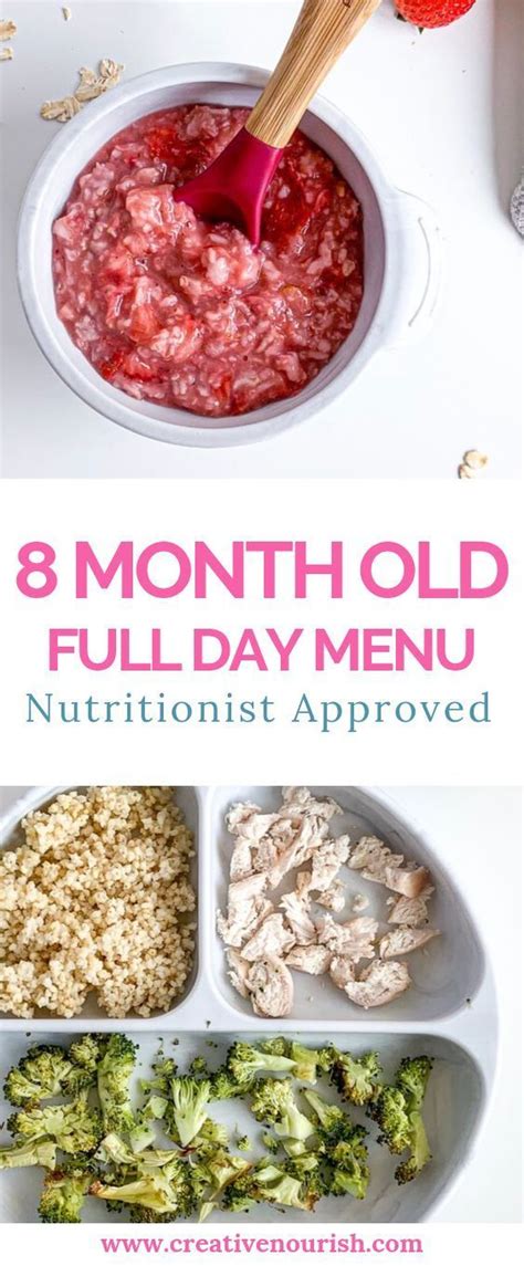 It also helps in incorporating a variety of of recipes that balance the nutritional requirements of the baby. 8 Month Old Meal Plan - Nutritionist Approved in 2020 ...