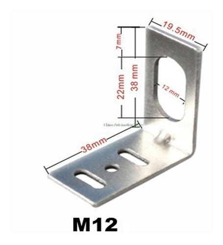 Fsmb12 B 90º Suporte Para Sensor Cilindrico De 12mm Parcelamento Sem