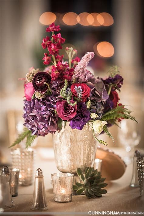 Table Flowers For Reception By Bloom Room In Charlotte Nc Table
