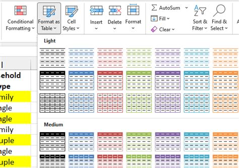 Excel 3 Methods To Shade Every Other Row Chris Menard Training