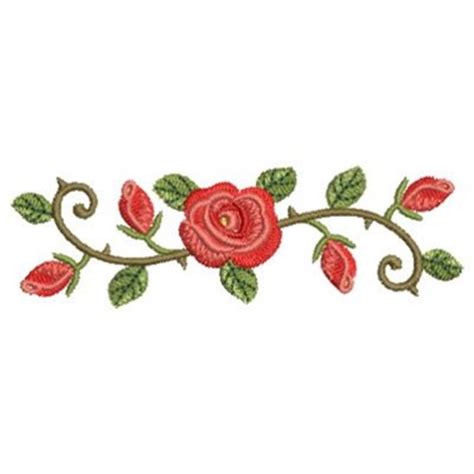 Rose Border Embroidery Designs Machine Embroidery Designs