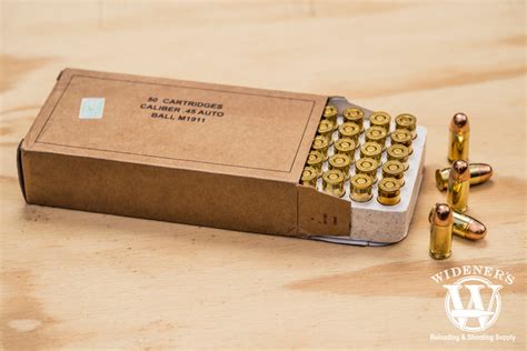 Best 45 Acp Ammo Plinking Range Training And Home Defense Wideners