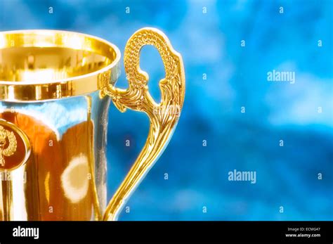 Gold Cup Or Trophy Stock Photo Alamy