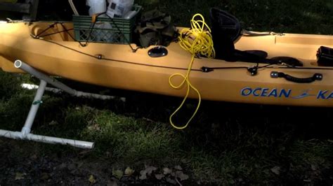 Rigged Ocean Kayak Prowler 13 Fishing Kayak Youtube