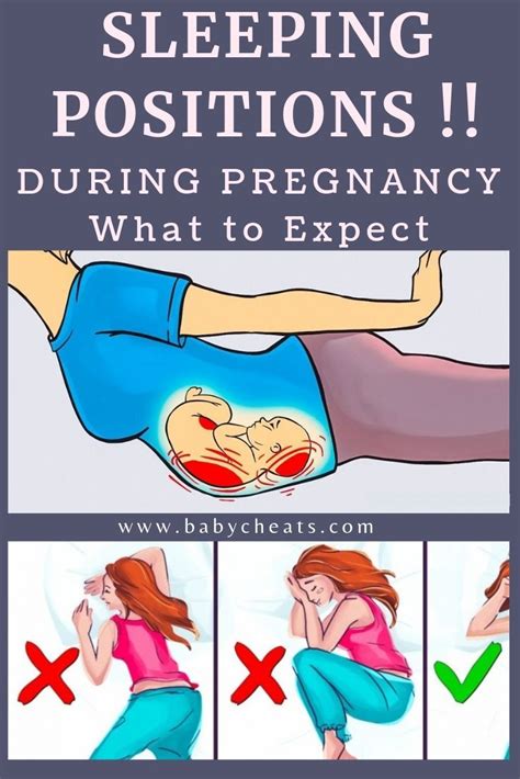19 Sleep Positions During Pregnancy Png