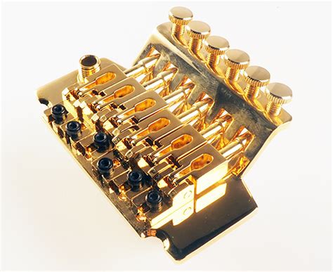 Gold Floyd Rose Fastloader Locking Tremolo System