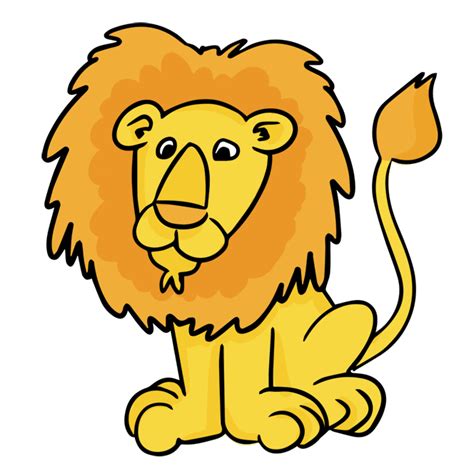 Animated Lion Pictures Clipart Best