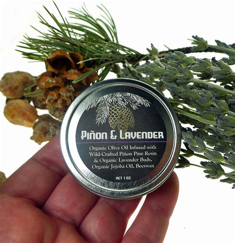 Piñon And Lavender Salve Herbal Salve Relaxing Organic Ritual Balm