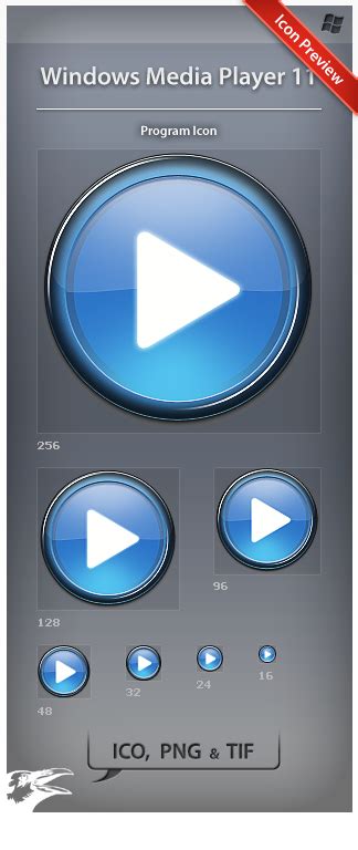 Free vector icons in svg, psd, png, eps and icon font. Icon Windows Media Player 11 by ncrow on DeviantArt