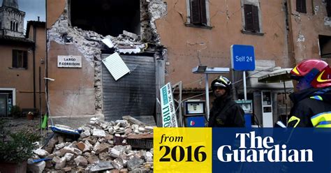 Italy Earthquakes Rattle Buildings And Residents Two Months After Disaster Italy The Guardian
