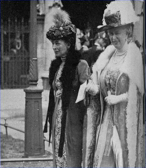 Queen Alexandra And Queen Mary 1920 S