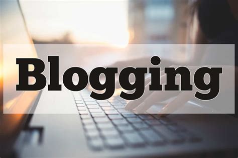 Blogging And Benefits