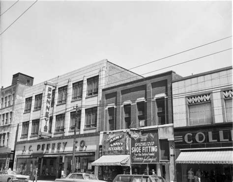 Vintage Johnstown Line Of Stores Main Street