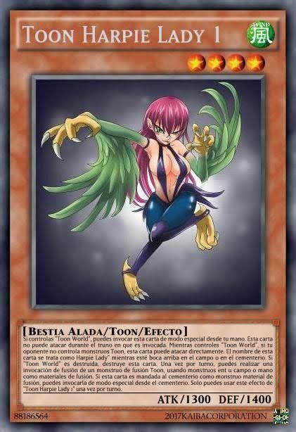Toon Harpie Lady 1 Yugioh Dragon Cards Yugioh Cards Custom Yugioh Cards