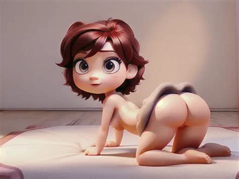 Dopamine Girl Pixar Chibi Woman Sexually Posing Getting Naked