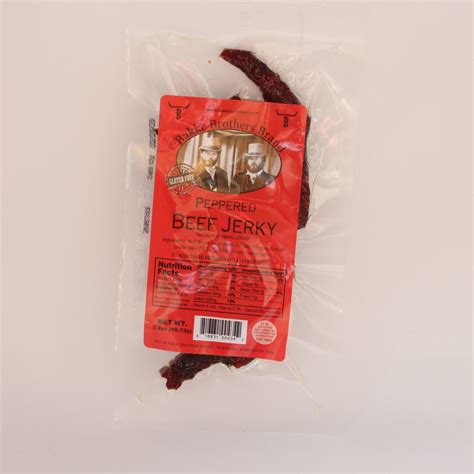 Bakke Brothers Carolina Reaper Hot Beef Jerky Gourmet Beef Jerky