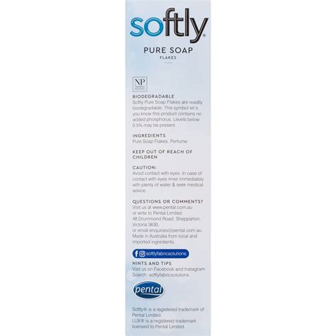 Softly Laundry Powder Pure Soap Flakes 700g Woolworths