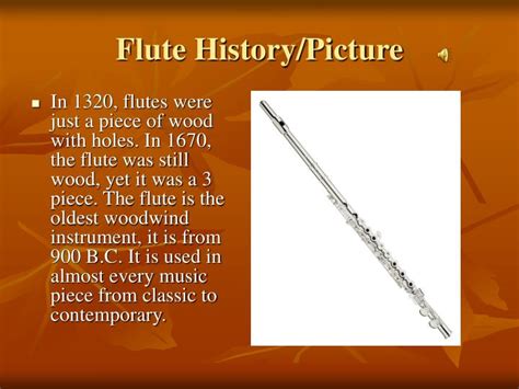 Ppt Flute Powerpoint Presentation Id6205525