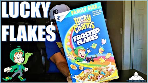 Lucky Charms Frosted Flakes Cereal Review Youtube