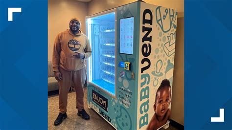 Vending Machine Offering Baby Supplies In Grandville
