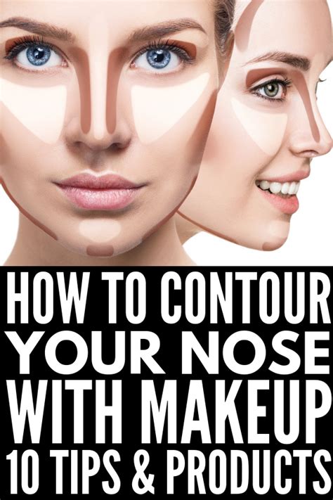 How To Contour Your Nose 10 Tips And Products For Every Nose Shape