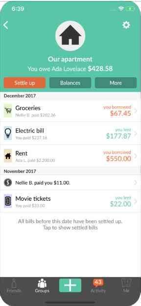 Best app for small business owners: Splitwise - Keep track of apartment bills | Free apps for ...