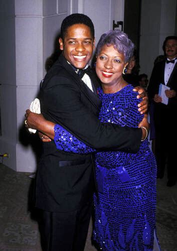 Blair Underwood And Mother Marilyn Underwood During A Night 1989 Old