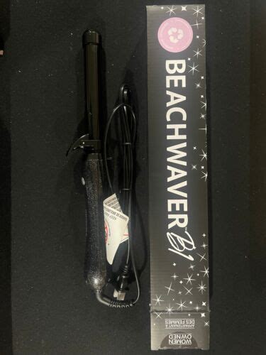 Beachwaver B1 Rotating Curling Iron Black Glitter 817741023348 Ebay