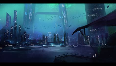 Artstation Cyberpunk City