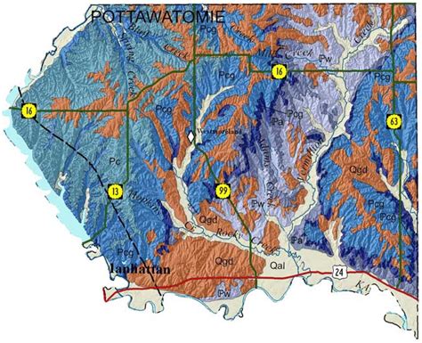 Kgs Geologic Map Pottawatomie