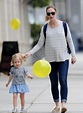 Emily Blunt keeps it casual as she takes daughter Hazel for a haircut ...