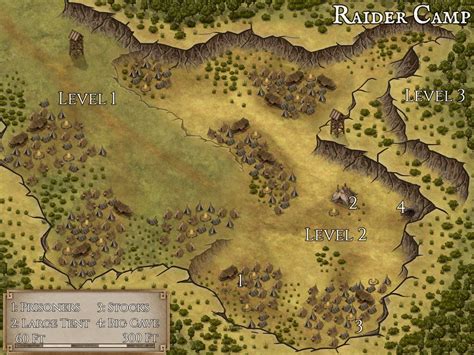 Raider Camp No Grid Inkarnate Create Fantasy Maps Online