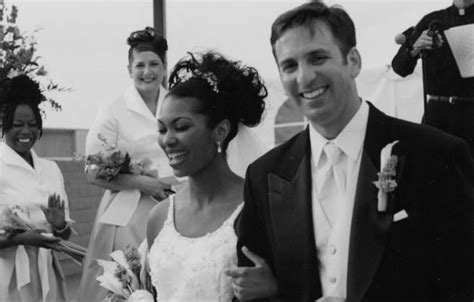 Fox News Anchor Harris Faulkner And Her Husband On Their Wedding Day