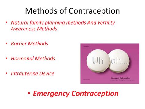 Ppt Contraception Powerpoint Presentation Free Download Id5510119