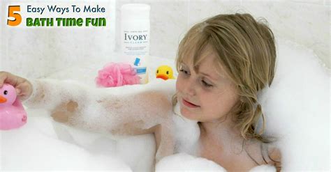 5 Easy Ways To Make Bath Time Fun Fun Money Mom