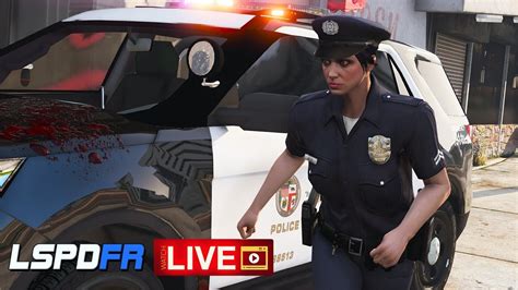 Gta Lspdfr Live Lapd Female Patrol Youtube