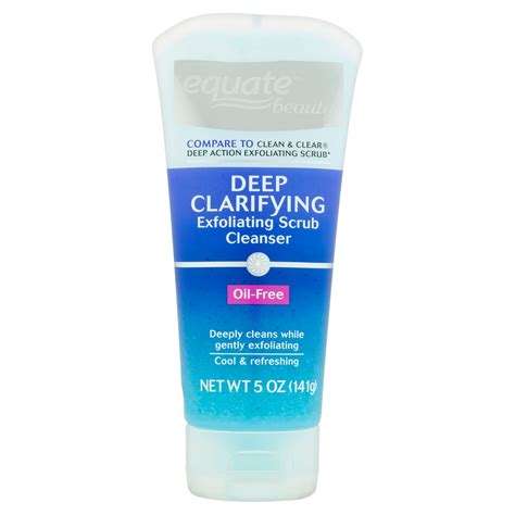 Equate Beauty Deep Clarifying Exfoliating Scrub Cleanser 5 Oz