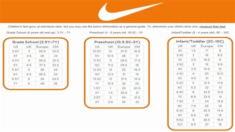 Nike Shoe Conversion Chart Unlock The Best Fit Sizechartly