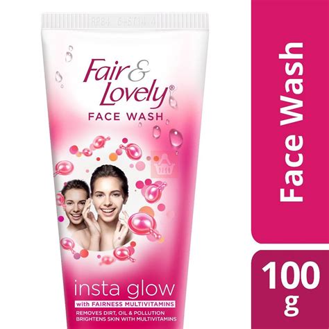 Fair And Lovely Insta Glow Face Wash 100g
