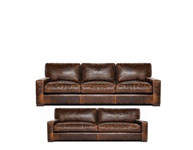 Napa Maxwell Oversized Seating Leather Sofa or Set | Leather sofa, Leather sofa set, Leather seat