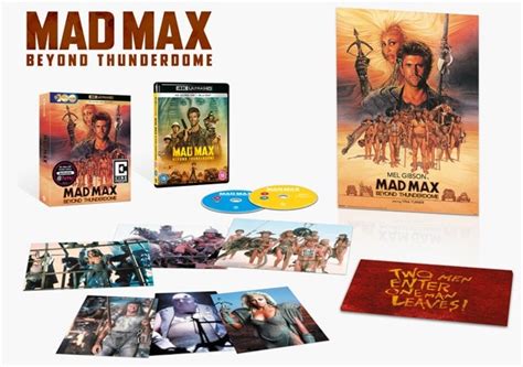 Mad Max Beyond Thunderdome Hmv Exclusive Cine Edition K Ultra Hd Blu Ray Free Shipping