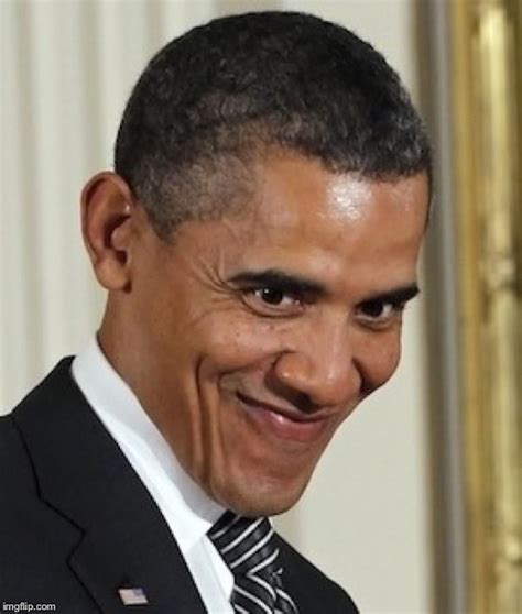 Image Tagged In Obama Smirk Imgflip