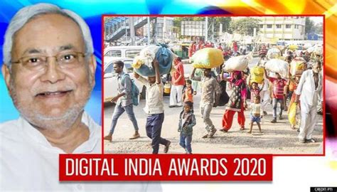 Bihar Wins Award For Its Financial Assistance Scheme For Workers Amid