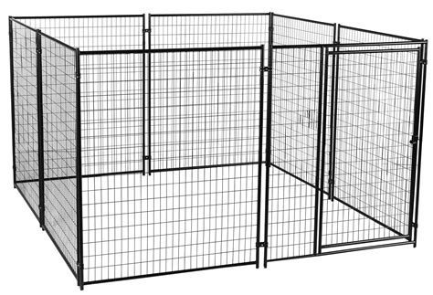 Outdoor Dog Kennel Lucky Dog Large Modular Box Kennel This Welded