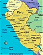 Mapa del Perú con Nombres, Regiones y Departamentos 【Para Descargar e ...