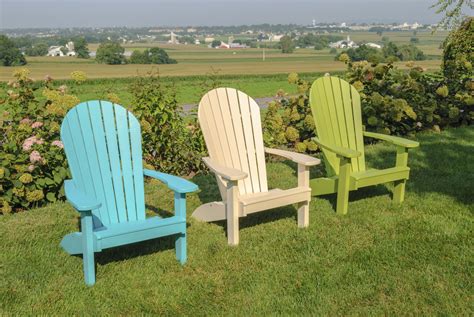 Poly Adirondack Chair Yardcraft Handcrafted Poly Patio Furniture