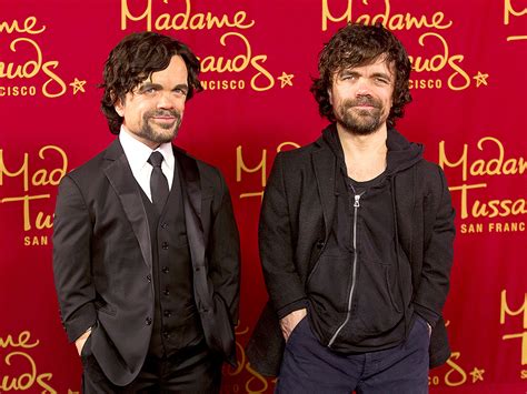 Game Of Thrones Peter Dinklage Welcomes Madame Tussauds Wax Figure